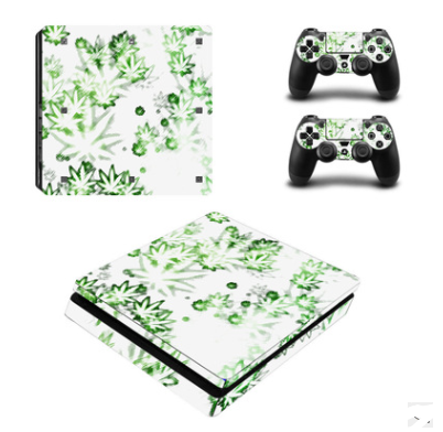 PS4 Slim game machine sticker protection film PVC material does not play air bubble belt breathable slot